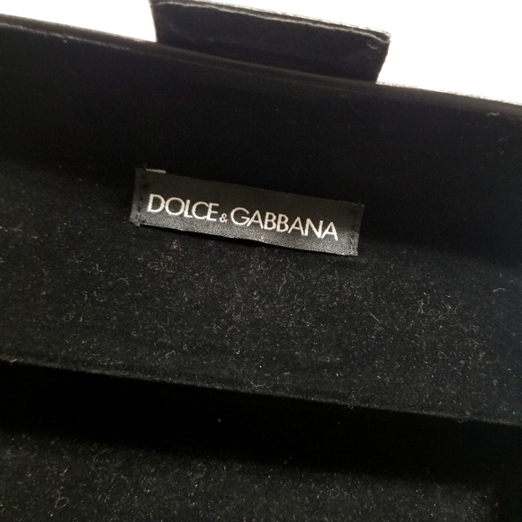 Dolce and Gabbana "empty" Hard Case Sunglasses/Eyeglasses With Rhinestones. - Picture 6 of 10